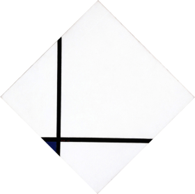 Composition with Blue 1926
