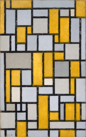 Composition with grid 1 1918