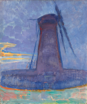Mill at Domburg 1908