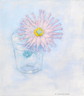 Chrysanthemum in a Glass