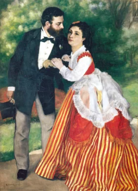 Alfred Sisley with his Wife
