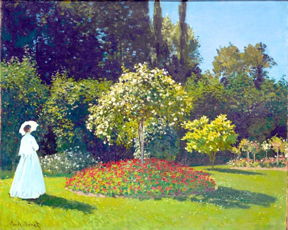 Lady In the Garden (1867)