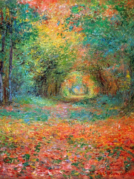 The Undergrowth In the Forest of Saint-Germain