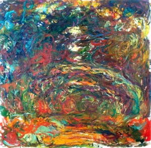 Path Under the Rose Arches, Giverny 1922