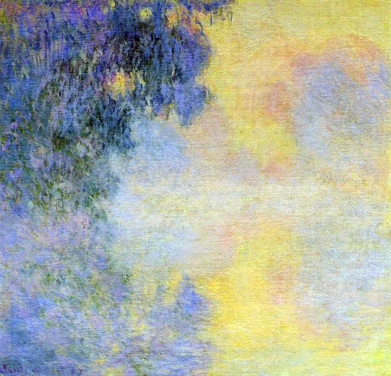 Misty Morning On the Seine, Sunrise, 1897