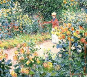 Monet's Garden at Giverny 1895