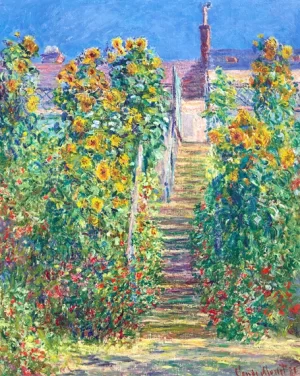 L’escalier à Vétheuil 1881