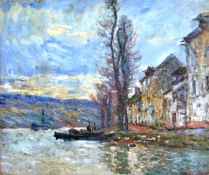 The Seine at Lavacourt, Winter, 1879