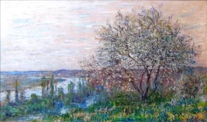 Spring Effect, Landscape near Vetheuil