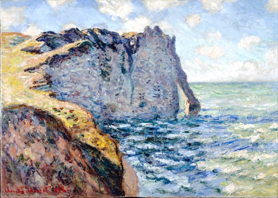The Manneport, 1882 by Claude Monet, oil painting reproduction on canvas The Manneport, 1882