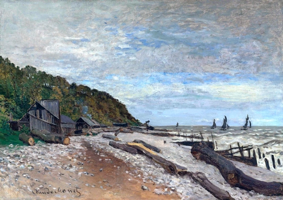 Le Chantier De Petits Navires, Près De Honfleur