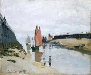 Entrée Du Port De Trouville