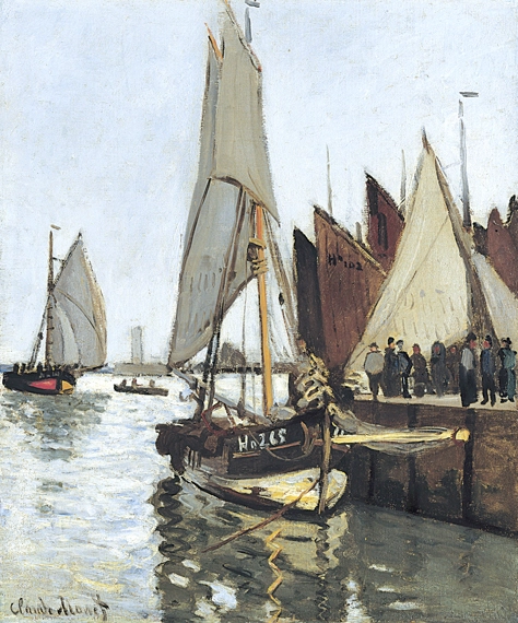 Sailboat at Honfleur