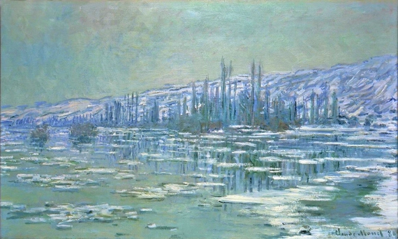 Ice Floes On Seine, 1880