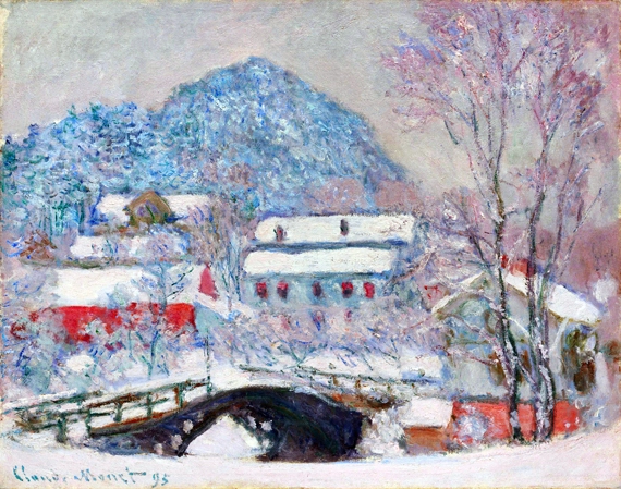 Norway, Sandviken Village In the Snow