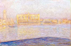 Le Palais Ducal Vu De Saint-Georges Majeur