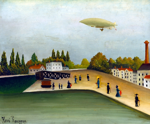 Quai d’Ivry by Henri Rousseau, oil painting reproduction on canvas Quai d'Ivry