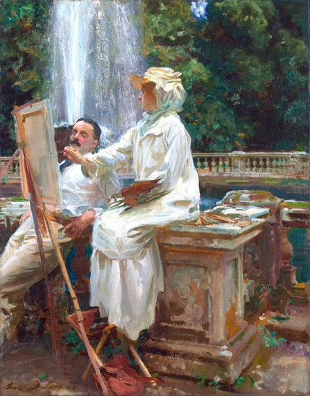 The Fountain, Villa Torlonia, Frascati, Italy 1907