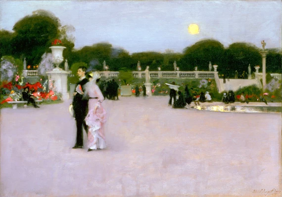 In the Luxembourg Gardens 1879