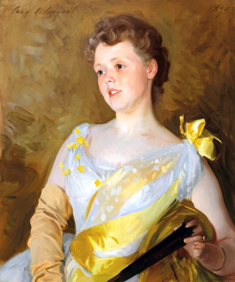 Florence addicks by John Singer Sargent, oil painting reproduction on canvas Florence addicks