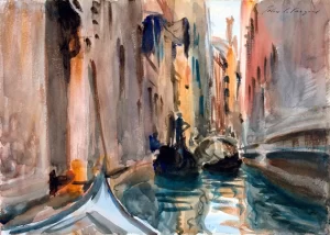 Rio Di San Salvatore, Venice, 1906