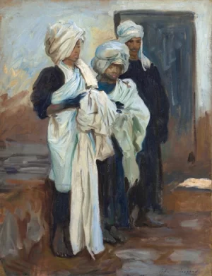 Egyptian Indigo Dyers 1891