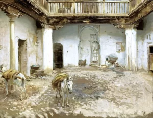 Moorish Courtyard