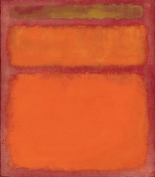 Orange, Red, Yellow by Mark Rothko (Inspired by), oil painting reproduction on canvas Orange, Red, Yellow