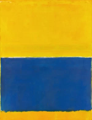 Untitled (Yellow And Blue)