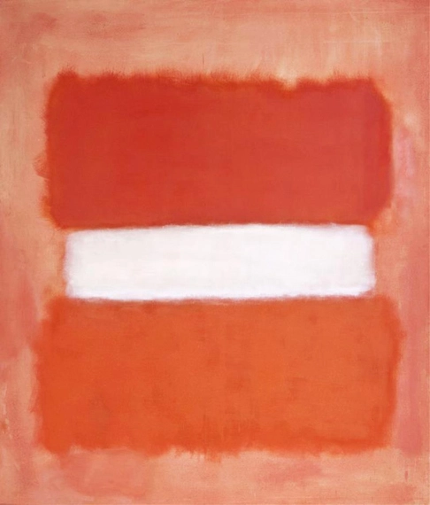 Untitled, White Center, 1957