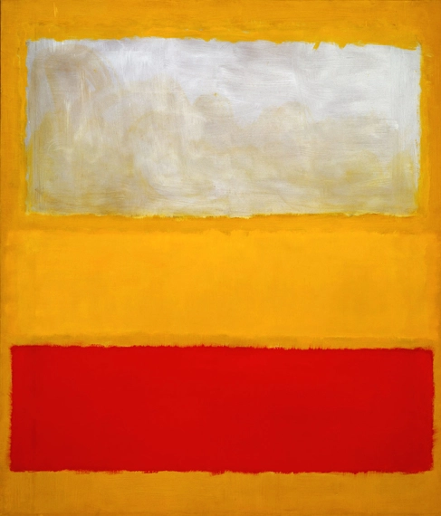 No. 13 (White, Red On Yellow)