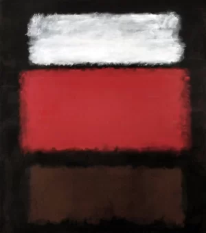 No. 1, White And Red