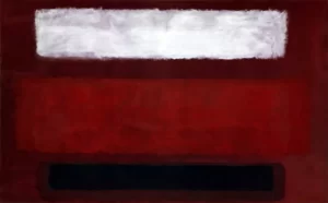 No. 9 (White And Black On Wine), 1958