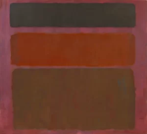 No. 16 (Red, Brown, And Black) 1958