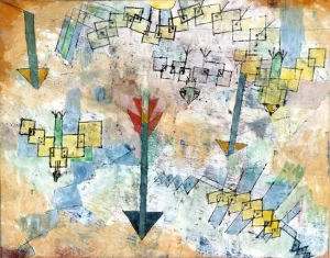Birds Swooping Down And Arrows