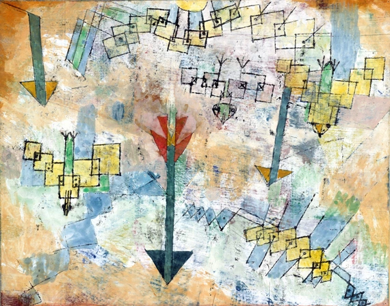 Birds Swooping Down And Arrows