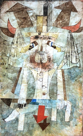 The Wild Man by Paul Klee, oil painting reproduction on canvas The Wild Man