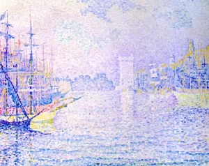 The Port Of Marseille, Morning Fog