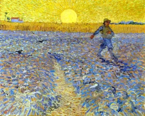The Sower (Sower At Sunset) 1888