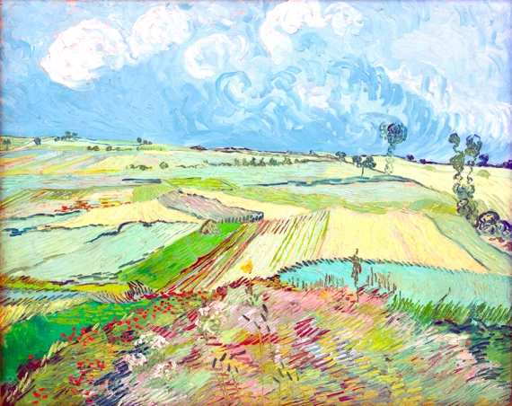 Wheat Fields After The Rain (The Plain Of Auvers)
