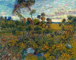 Sunset At Montmajour 1888