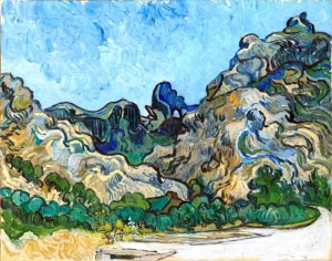 Mountains At Saint Rémy 1889