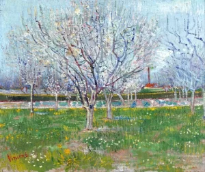 Orchard In Blossom (Plum Trees) 1888