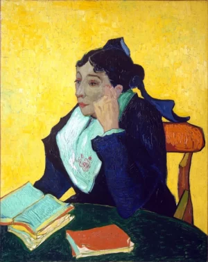L'arlésienne- Madame Ginoux With Books