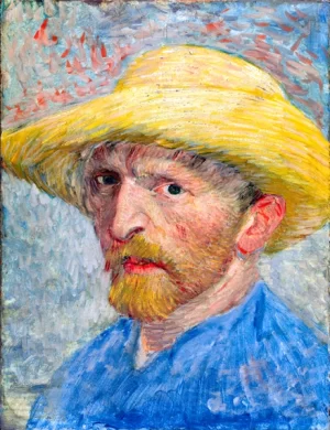 Self Portrait With Straw Hat 1887