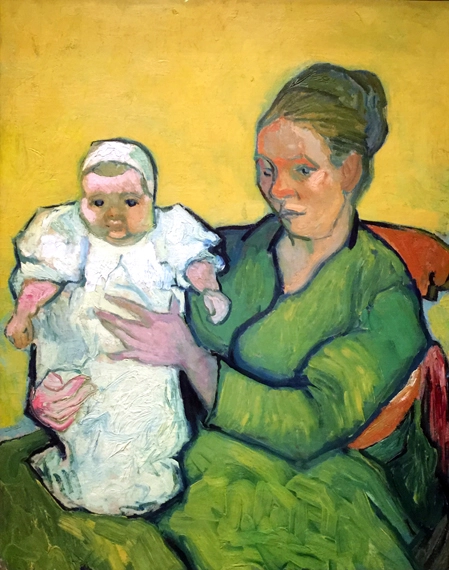 Mother Roulin And Her Baby