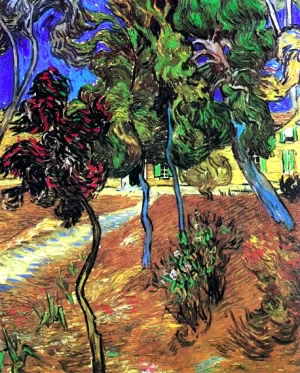 Trees In The Garden Of Saint-Paul Hospital