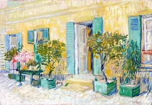 Exterior Of A Restaurant In Asnieres