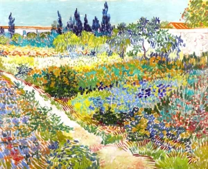 Garden At Arles 1888