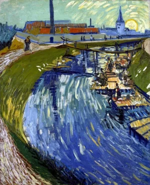 Canal With Women Washing